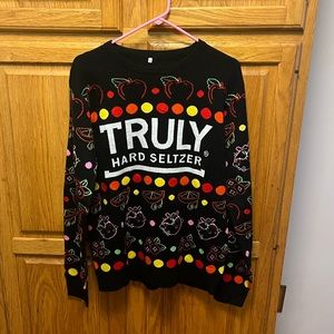 Truly seltzer Christmas sweater